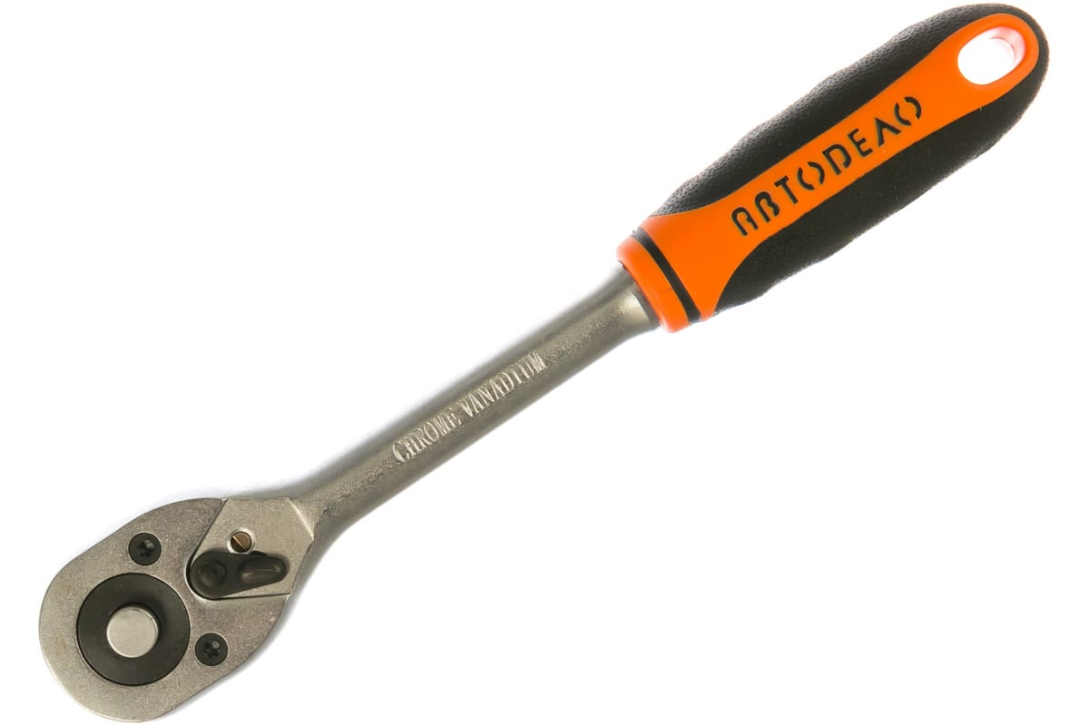 Трещотка 1/2" L250мм 45 зубов АвтоДело (39728)