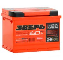 АКБ Зверь о.п.R+ 60a/h Евро B13(нижн.кр)